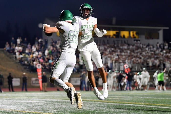 West Linn Tualatin football Oregon October 7 2022 Leon Neuschwander 23